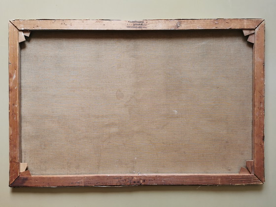 Image 1 of Huile sur toile 1920 57cm x 85cm - Voir les photos