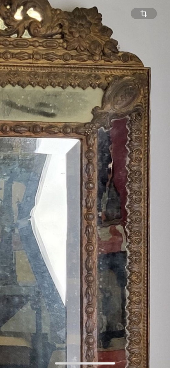 Image 1 of Antique mirror pare close