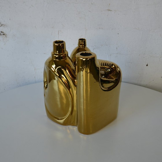 Image 1 of 1x bottle golden vase