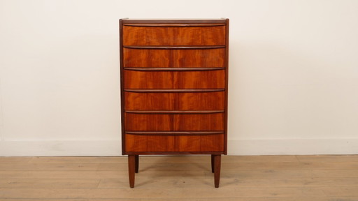 Cassettiera danese vintage | Teak | 6 cassetti | 105 cm – ladekasten, Wood
