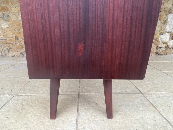 Image 1 of Mid-Century, Ash and Mahogany Sideboard 1950s