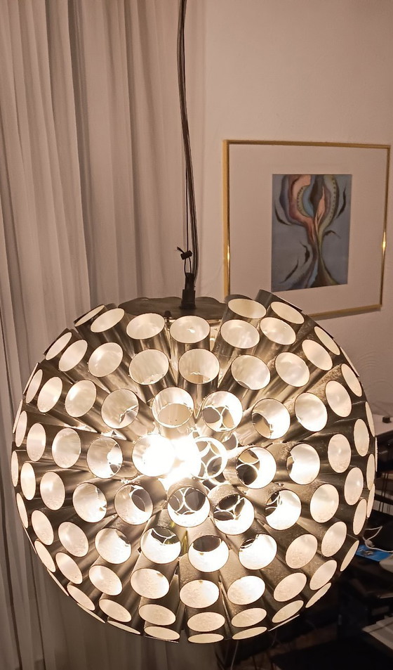 Image 1 of Very rare IKEA Stöllet T0318, 1970s so-called "explosion" pendant lamp.