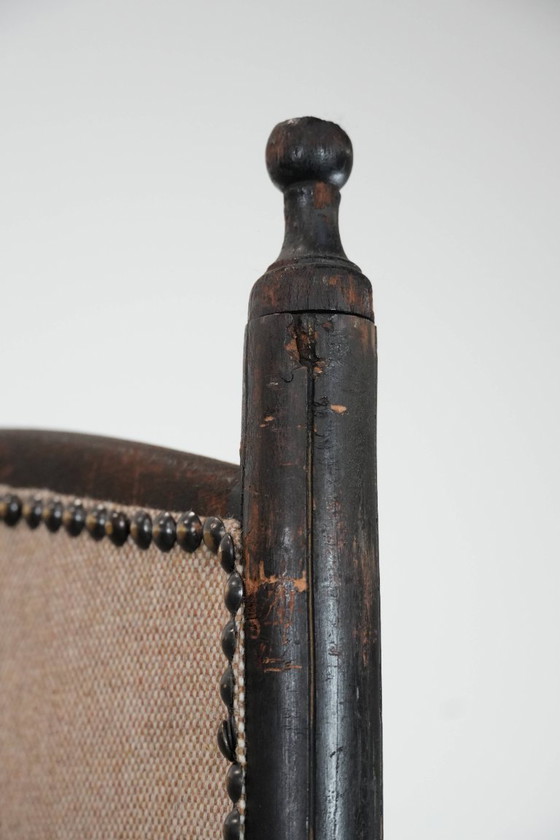 Image 1 of Antique restored bendwood Art Nouveau room divider from the late 19th century