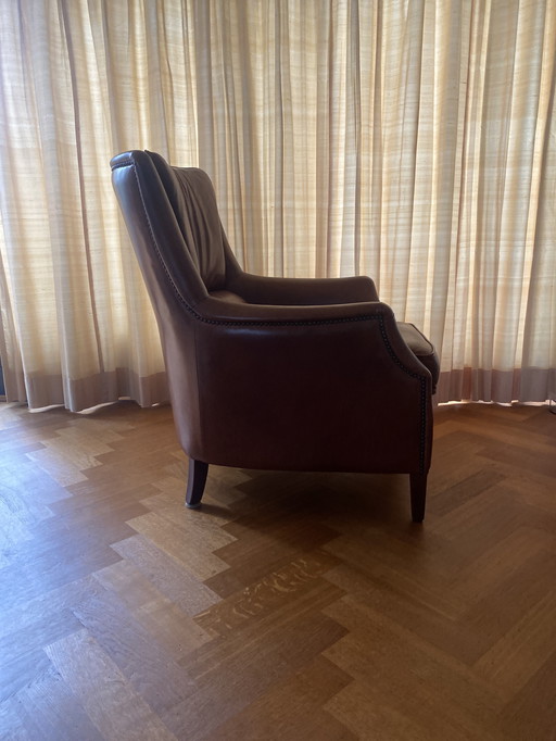 Fauteuil en cuir