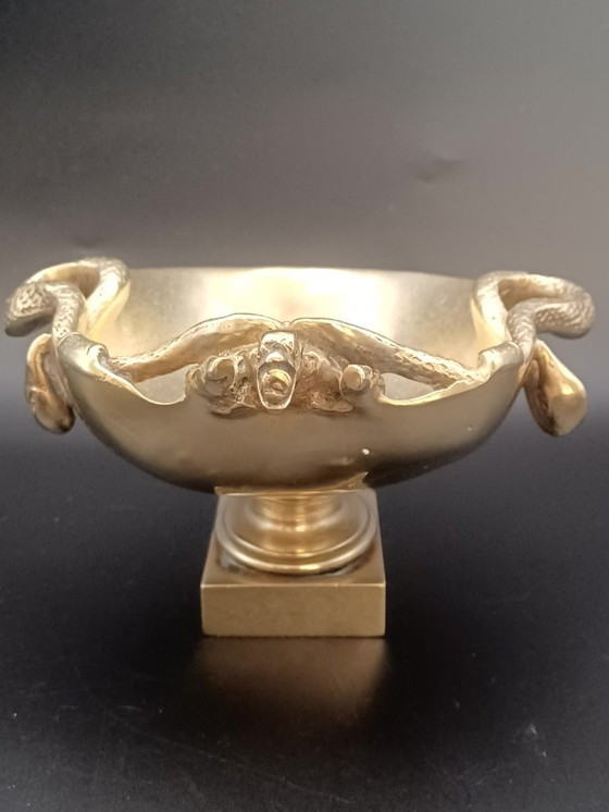 Image 1 of coupe en bronze doré attribué à Delafontaine XIX