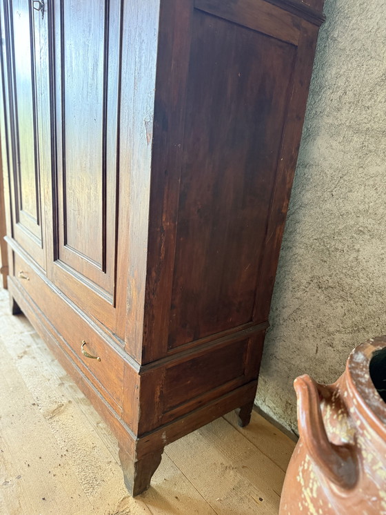 Image 1 of Armadio rustico italiano in legno primi 900