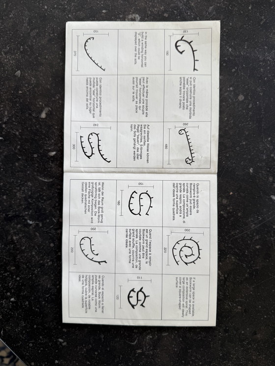 Image 1 of BOOKWORM /11 by Ron Arad - Cobalt Blue - Kartell