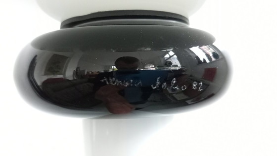 Image 1 of Rare glass floor lamp by Venini in Memphis style