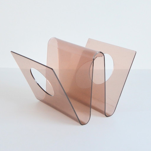 Porte Revue Michel Dumas / Roche Bobois Plexiglas 1970s