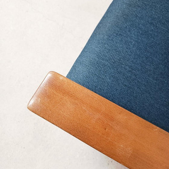 Image 1 of Paar tweekleurige fauteuils, jaren 1960