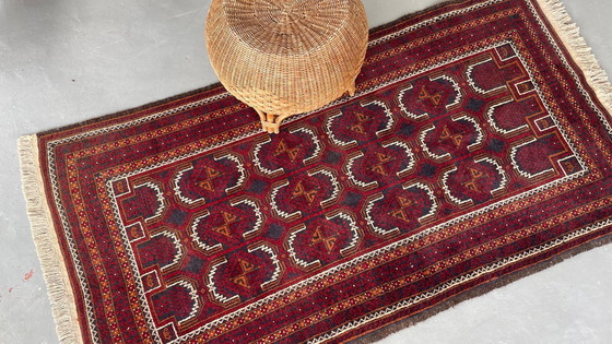 Image 1 of TAPIS Artisanal Vintage - 102cm x 204cm