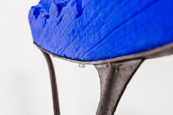 Image 1 of Handcrafted Ultramarine Sculpture by Bruno Helgen, Bali, 2000s