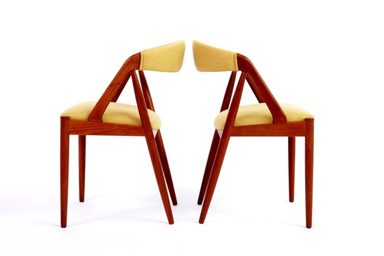 Image 1 of Dining chairs Kai Kristiansen