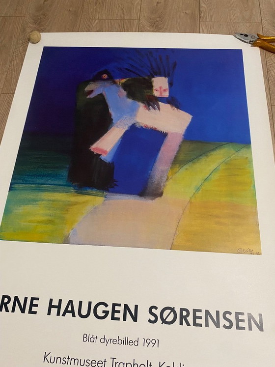 Image 1 of Artiste danois Arne Haugen Sørensen 100 x 70