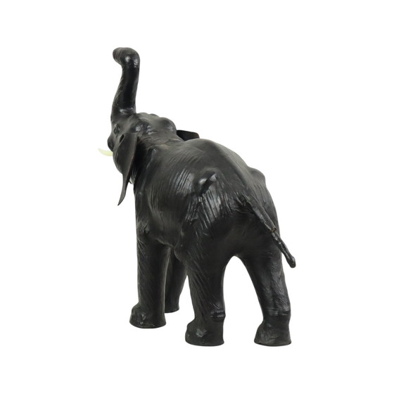 Image 1 of Elefante in pelle vintage di grandi dimensioni stile Omersa