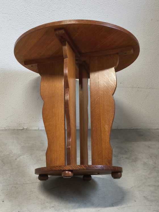 Image 1 of Fa. Poessée bijzettafel Amsterdamse School stijl