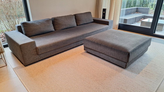 Image 1 of Divano 4 posti e pouf MDF Italia - modello Idea One