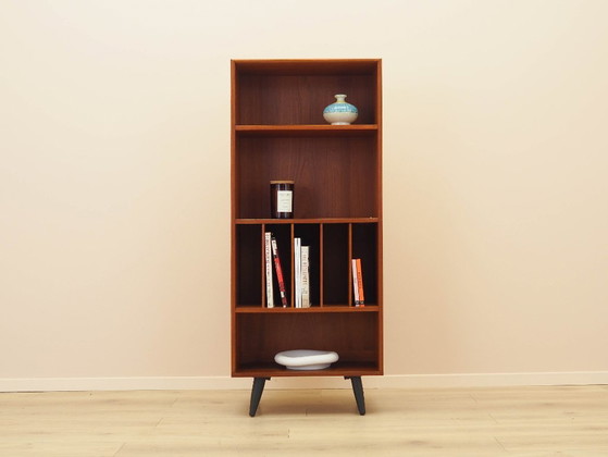 Image 1 of Teak bookcase, Danish design, 1970s, made in Denmark