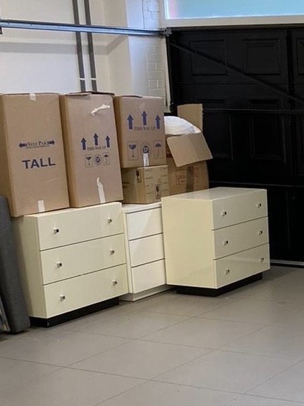 Image 1 of Cómoda de 3 cajones 80x75x45