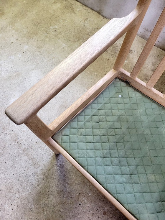 Image 1 of Divano vintage a due posti GE265 di Hans J. Wegner per Getama