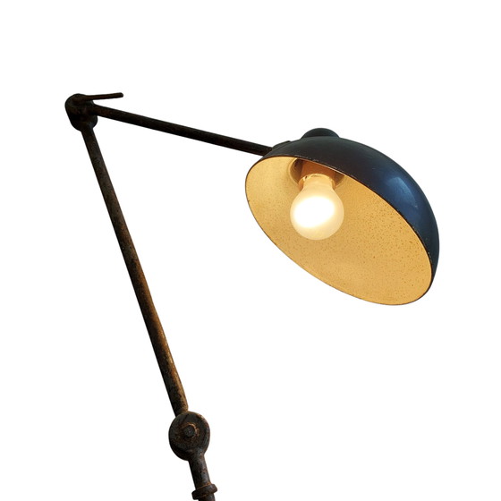 Image 1 of Alte industrielle Werkstattlampe Helo Leuchten