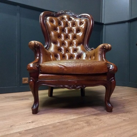 Image 1 of Luxueux Voltaire de Brixton (1930-1940) — une pièce maîtresse intemporelle pour votre intérieur