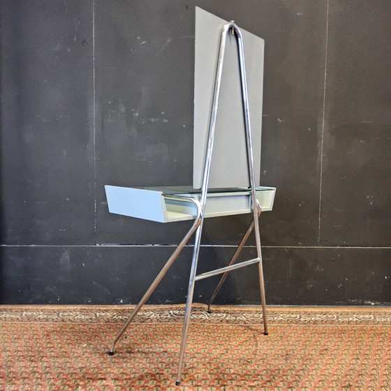 Image 1 of Vintage (1950s) Blue Auping Bedroom Set (Wim Rietveld) Mid Century Bedroom Set