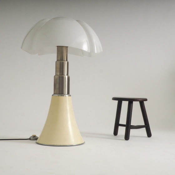 Large Vintage Pipistrello Table Lamp by Gae Aulenti for Martinelli Luce – Floor lights, Metal (photo 9 of 17)