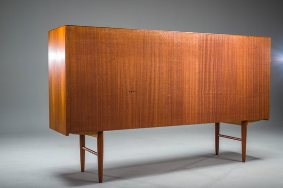 Image 1 of Mobiletto a credenza attribuito ad Axel Christensen per Aco Møbler, anni '60