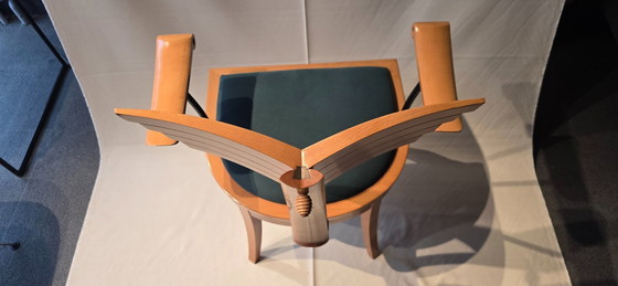 Image 1 of Lot de 2 Giorgetti : Chaises "Olimpia" - Design Massimo Scolari - Premier propriétaire