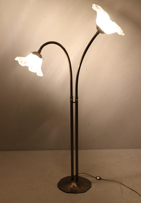 Image 1 of Brutalist floor lamp/floor lamp by Lothar Klute, Germany, 1980s