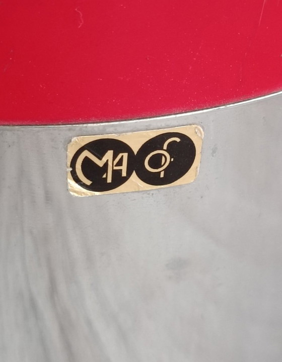 Space Age Staande Asbak van Maof (Fase) Jaren 70 – Decoratieve objecten, Metal (photo 5 of 8)