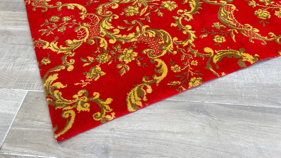 Image 1 of Tapis Vintage Façon Tapisserie 100% Laine - 142x89 cm