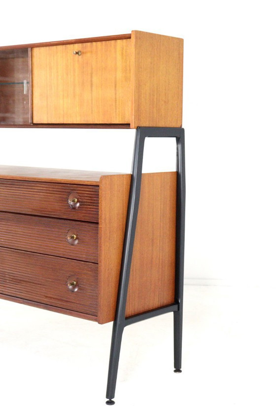 Image 1 of Nathan 2 piece cabinet vintage