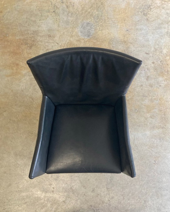 Image 1 of 4x Bert Plantagie Arc eetkamerstoel leer