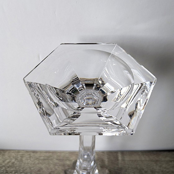 Image 1 of Set di 2 candelabri in cristallo Mikasa Excelsior, 24,5*7,5 cm.