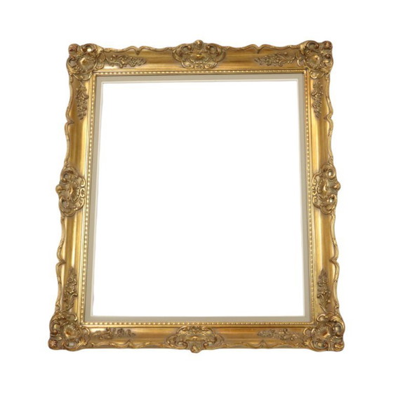 Image 1 of Classic Baroque Style Wooden Frame 76x66cm