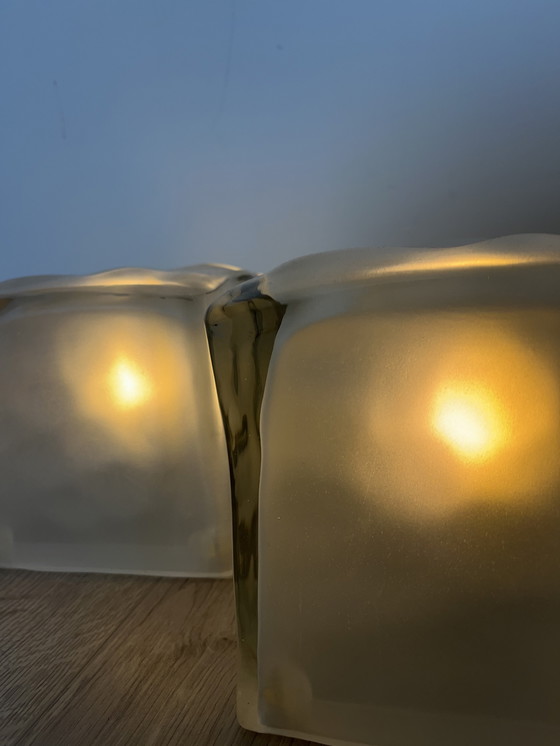 Image 1 of Lampada da tavolo IKEA Vintage Iviken 90s Ice Cube