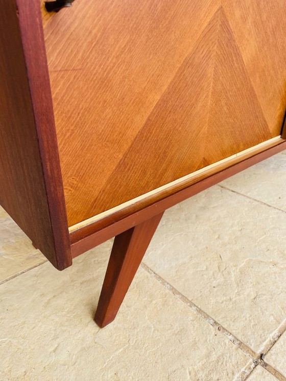 Image 1 of Mid-Century, Ash and Mahogany Sideboard 1950s