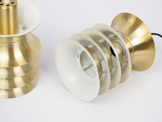 Image 1 of Paire de 2 suspensions vintage danoises des années 1970