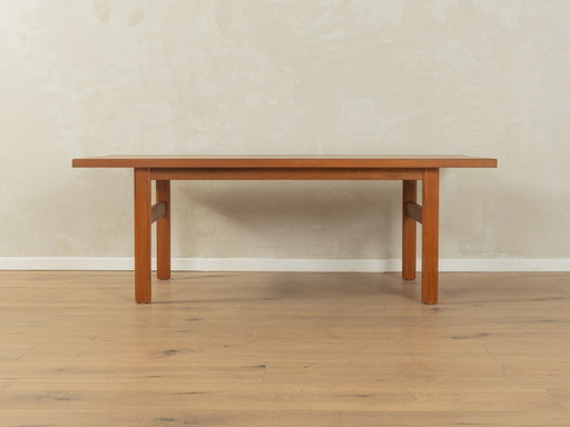 Tavolino da caffè in legno anni '60