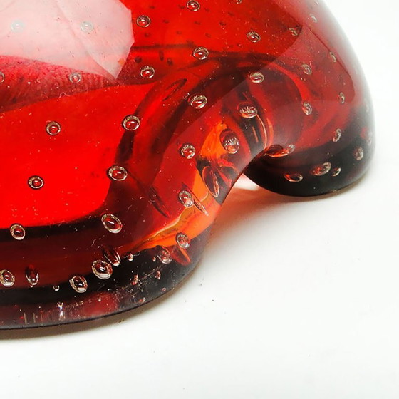 Sommerso Murano Glass Bowl by G. Ferro, Italy, 1950s (photo 5 of 8)
