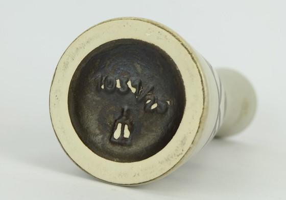 Image 1 of VASO vintage di metà secolo ferdi keramik anni '50 decoro astratto modello 1031/25