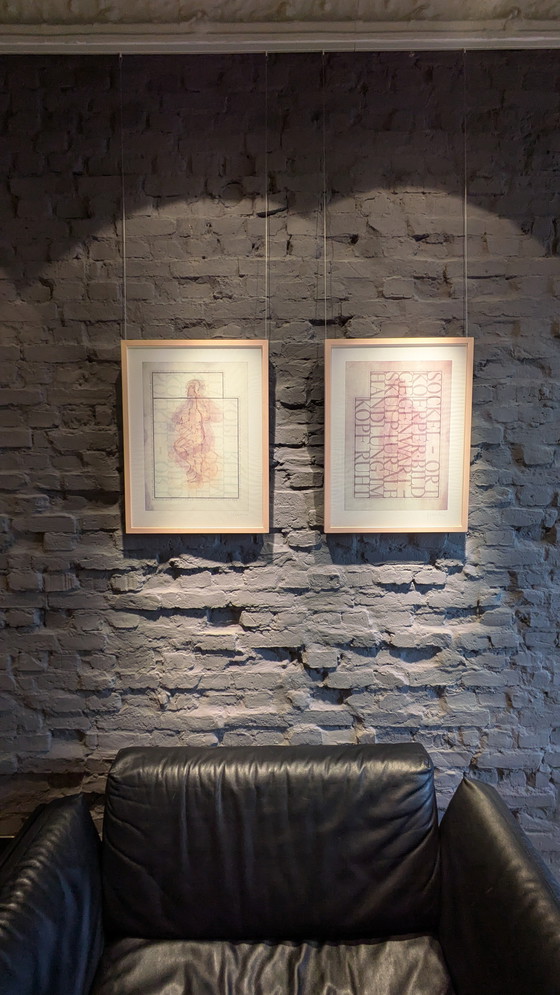 Image 1 of Franz Erhard Walther - 2 framed editions