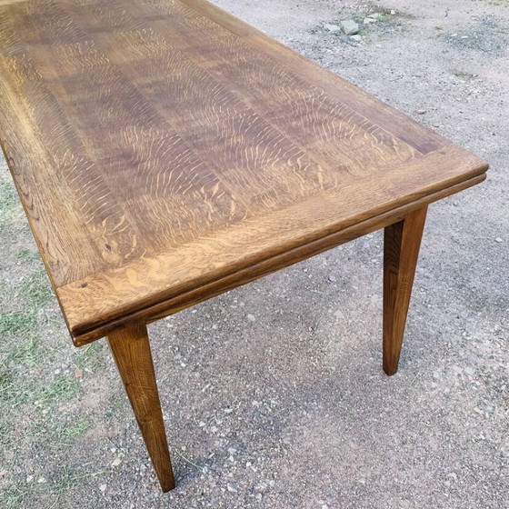 Image 1 of Antique Extendable Farm Table