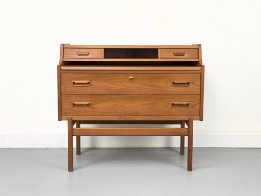 Teak Secretary Desk by Arne Wahl Iversen for Vinde Møbelfabrik, 1960s