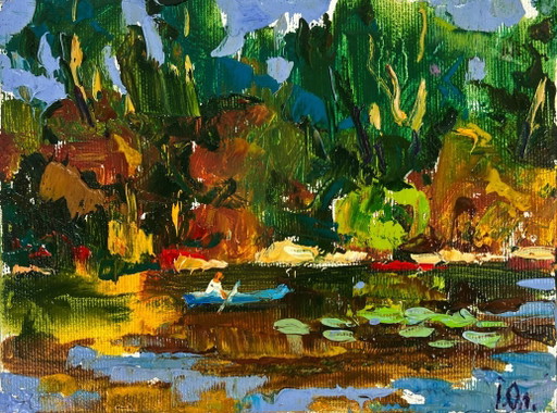 A Quiet Morning by the River