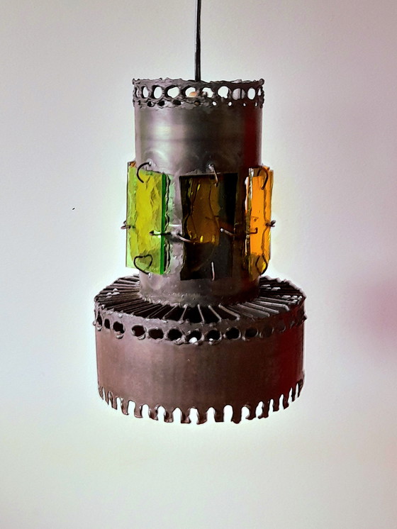 Image 1 of Suspension brutaliste 1960