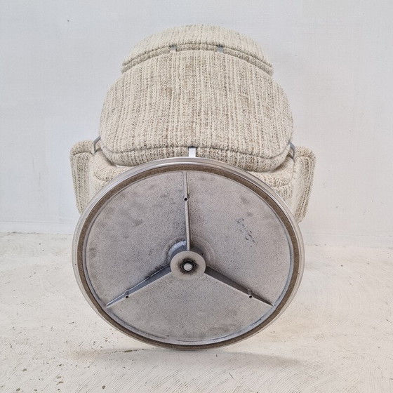 Image 1 of Fauteuil vintage avec ottoman par Pierre Paulin pour Artifort, 1980