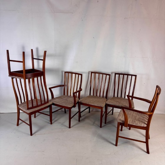 Image 1 of Set di 6 sedie da pranzo McIntosh, Regno Unito, anni '60